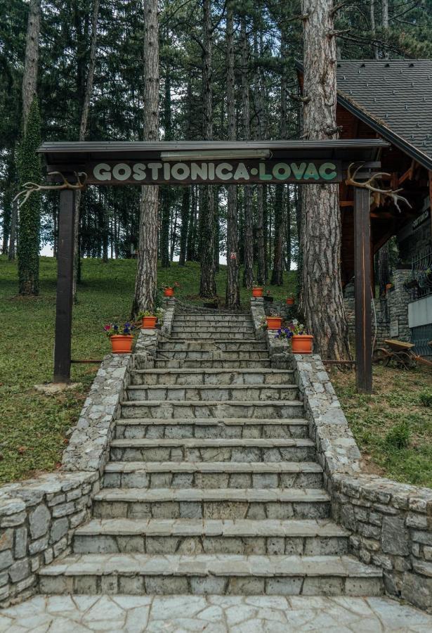 Prenociste/Restoran Lovac Hotell Bihać Exteriör bild